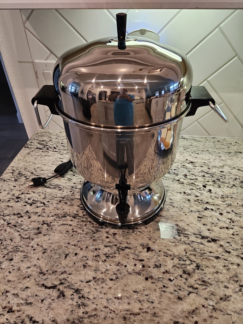 Farberware Automatic 12-36 Cup Stainless Electric Urn Percolator EXCELLENT COND